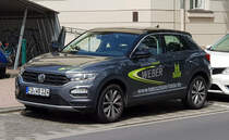 =VW T-Roc der Fahrschule WEBER ist im Juli 2021 unterwegs in Fulda