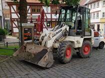 =Ahlmann-Radlader steht im Juli 2021 in Fulda