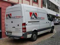 =MB Sprinter der ALTINDAL-Group steht in Fulda im Juli 2021