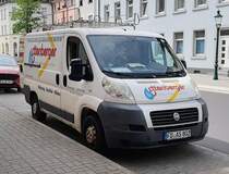 =Fiat Ducato des Heizungsbauers ETTENBERGER steht im Juli 2021 in Fulda