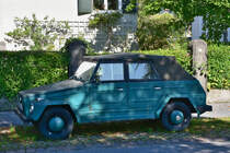 VW Typ181 Kübelwagen in Bregenz (2021-09-24) [Kennzeichen verfälscht].