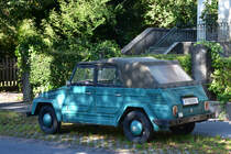 VW Typ181 Kübelwagen in Bregenz (2021-09-24) [Kennzeichen verfälscht].