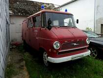 OPEL-Blitz war in frühereren Tagen als LLF(Leichtes Löschfahrzeug)im Einsatz; 210915