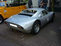 Heckansicht eines Porsche 904 Carrera GTS in der Straßenversion. Saarner Oldtimercup am 03.09.2016.