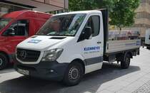 =MB Sprinter vom Metallbauer KLEINMEYER steht im Juli 2021 in Fulda