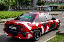 Rückansicht: Opel Vectra A. Foto: 05.2021.