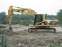 01.09.05,CAT 320B in Herne.