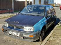 Diesen VW Golf III habe ich in November 2020 fotografiert.