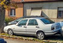 1996-er Fiat Croma mit dem 150Ps Turbomotor, gesehen in 11.2020.