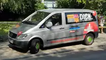 =MB Vito der Firma Elektro-DICK steht im Juli 2021 in Bad Nauheim