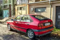 Rückansicht: Lancia Delta II. Foto: November 2020.