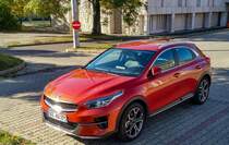 KIA XCeed in der Farbe  Orange Fusion . Foto: 10.2021
