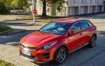 KIA XCeed in der Farbe  Orange Fusion . Foto: 10.2021