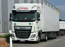 DAF Sattelzug GIRTEGA-LOGISTICS am Silberberg Euskirchen - 18.09.2021