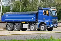 MB Arocs 0818 Meiller-Kipper in Euskirchen - 17.10.2021