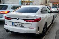 Rückansicht: BMW 2 Gran Coupé. Foto: 11.2020.