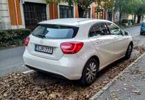 Rückansicht: Mercedes-Benz A-Klasse 3. Generation. Foto: 11.2020.