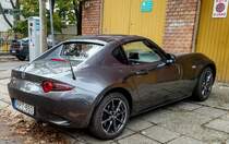 Rückansicht: Mazda MX5 RF der Generation ND (11.2020)