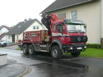 MB 2638 der Firma Baumgarten wartet auf seinen nchsten Einsatz in 36100 Petersberg-Marbach, 29.04.09