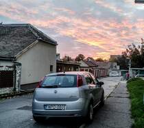 Rückansicht: Fiat Grande Punto. Foto: November 2020.
