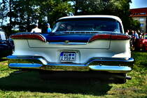 =Edsel Ranger 4-Door Sedan, Bj. 1958, V8-Motor mit 5900 ccm und einer Leistung von 303 PS. Das Foto wurde mir dankenswerter Weise vom Besitzer des Fahrzeugs überlassen. Aufnahme: Sommer 2019