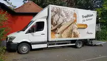 =MB Sprinter der Bäckerei HAPP auf Belieferungstour in Hünfeld, 07-2021