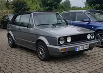 =VW Golf Cabrio steht im Juli 2021 in Hünfeld