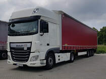 =DAF XF 460-Sattelzug mit polnischer Zulassung, 07-2021