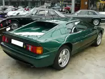 Heckansicht eines Lotus Esprit GT3 aus dem Jahr 1997. Classic Remise Düsseldorf am 16.12.2021.