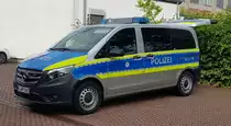 =MB Vito der hessischen Landespolizei steht im Juli 2021 in Hünfeld