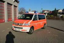 Feuerwehr Langenselbold VW T5 ELW (Florian Langenselbold 1-11-1) am 21.12.21 bei einen Fototermin