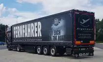=DAF XF von ARGENDORF-Transporte als Werbeträger für das FERNFAHRERMAGAZIN, 07-2021