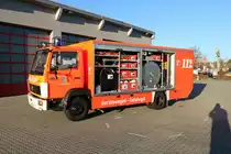 Feuerwehr Langenselbold Mercedes Benz GW-G (Florian Langenselbold 1-55-1) am 21.12.21 bei einen Fototermin