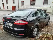 Rückansicht: Ford Mondeo dritte Generation. Foto: November 2020.