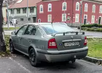 Rückansicht: Skoda Octavia Mk1. Foto: November 2020.