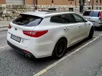 Rückansicht: Kia optima SW vierte Generation. Foto: November 2020.