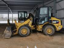 Caterpillar 907H in Neubrandenburg am 29.12.2021