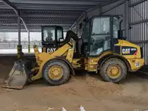 Caterpillar 907H in Neubrandenburg am 29.12.2021