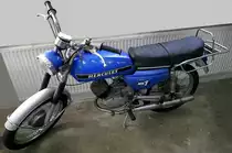 Hercules MK1-650, Mokick mit 49,9ccm und 2,9PS, Vmax.40Km/h, Baujahr 1978, Breig's Motorrad-und Spielzeugmuseum, Sept.2021