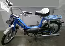 Hercules Prima 2S, Mofa mit 50ccm und 1,5PS, Vmax.25Km/h, Baujahr 1985, Breig's Motorrad-und Spielzeugmuseum, Sept.2021