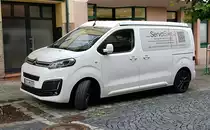 =Citroen SpaceTourer von ServoBike steht im August 2021 in Hünfeld