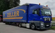=MAN-Sattelzug von ZELLER-Transporte, 08-2021