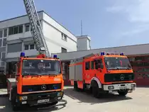 Einsatzfahrzeuge der Stadt Cham, Sommer 2019