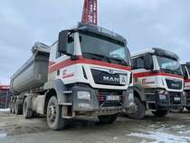 MAN TGS in Deggendorf - Natternberg, Dezember 2021