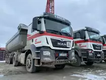 MAN TGS in Deggendorf - Natternberg, Dezember 2021