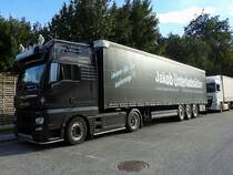 MAN-Sattelzug der Sped. Jakob Unterladstätter, anlässlich seiner gesetzlichen Wochenendruhe; 211003