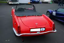 Heckansicht eines Sabra Sport Roadster. Historic Trophy am Nürburgring im Juni 2016.