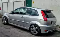 Rückansicht: Ford Fiesta Mk5. Foto: 12.2020.