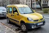 Renault Kangoo 4x4 in der Farbe jaune Citron, gesehen in 12.2020