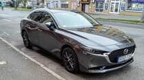 Mazda 3 vierte generation Sedan. Foto: 12.2020
